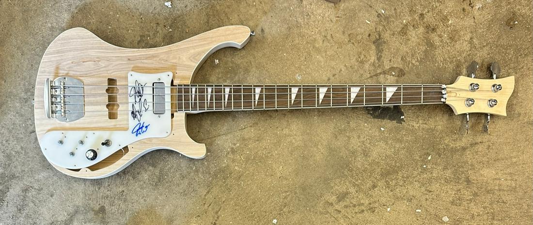 Rush Autographed Pickguard Guitar not Included (1 of 1)