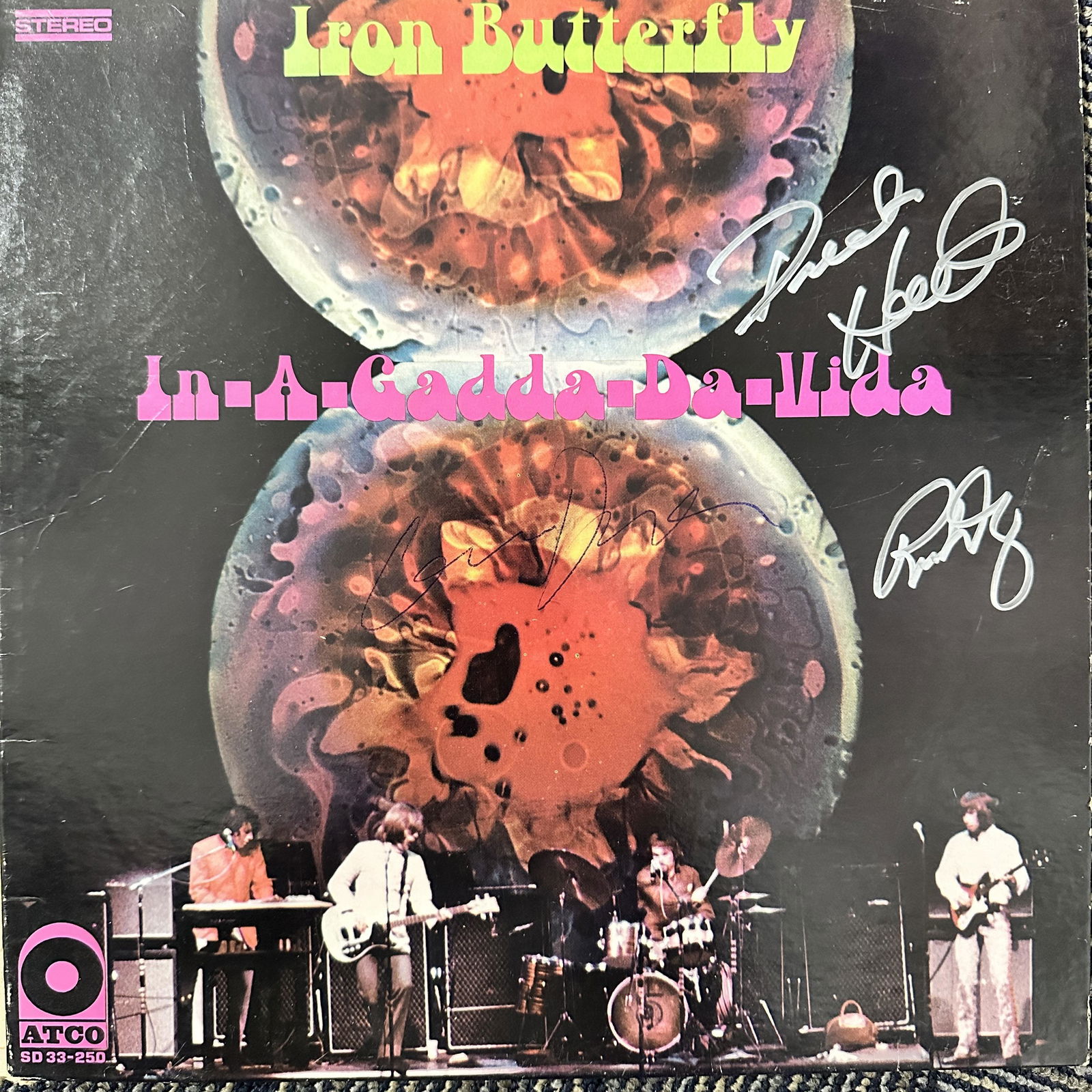 Iron Butterfly Autographed Album (1 of 1)