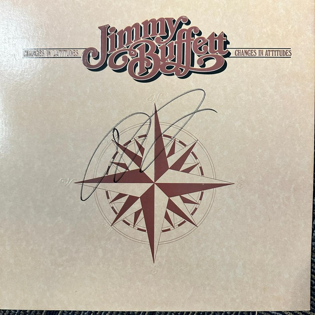 Jimmy Buffett Autographed Album (1 of 1)