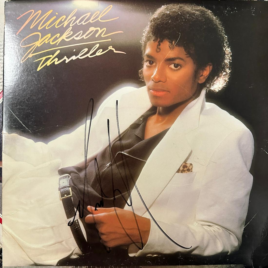 Michael Jackson Autographed ALBUM (1 of 1)