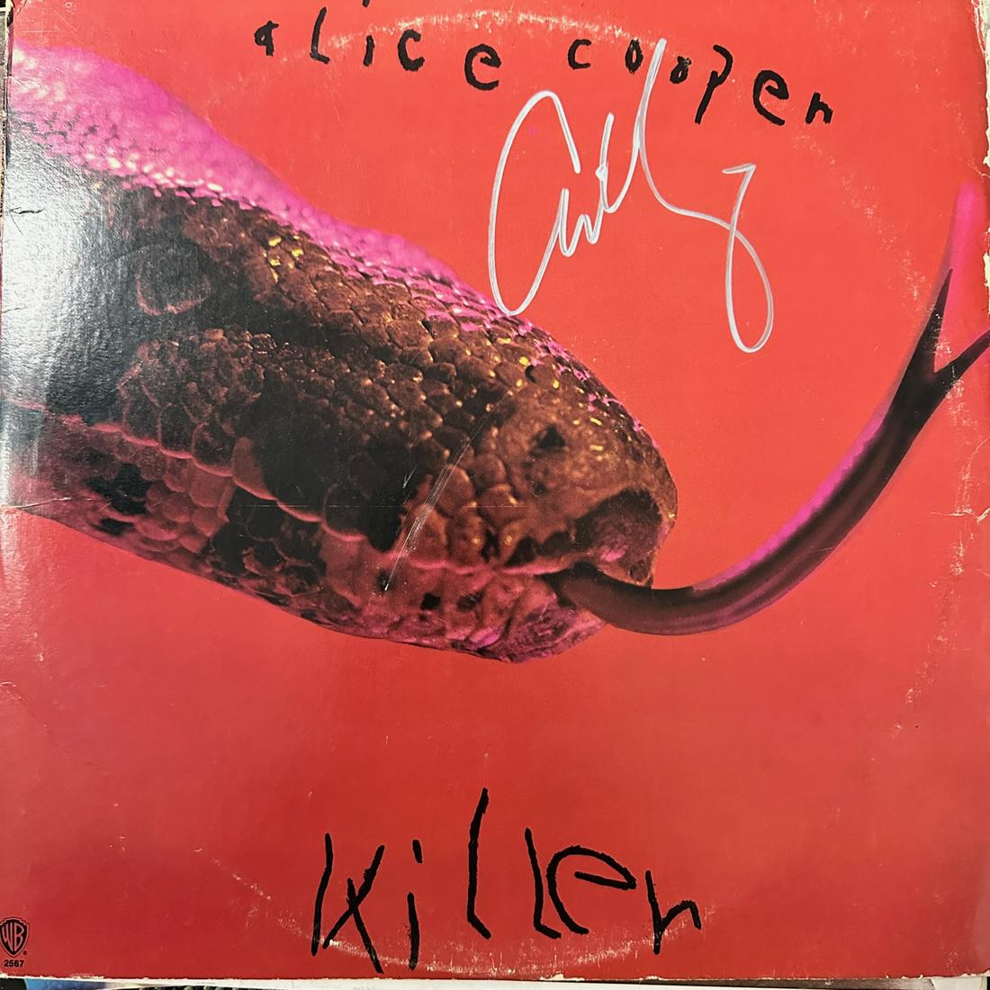 Alice Cooper AUTOGRAPHED Album (1 of 1)