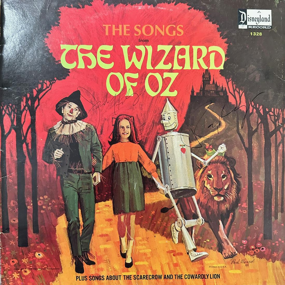 Jack Haley Roy Bolger Autographed Album (1 of 1)