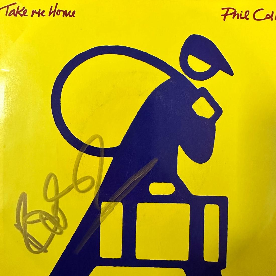 Phil Collins Autographed 45 Record (1 of 1)