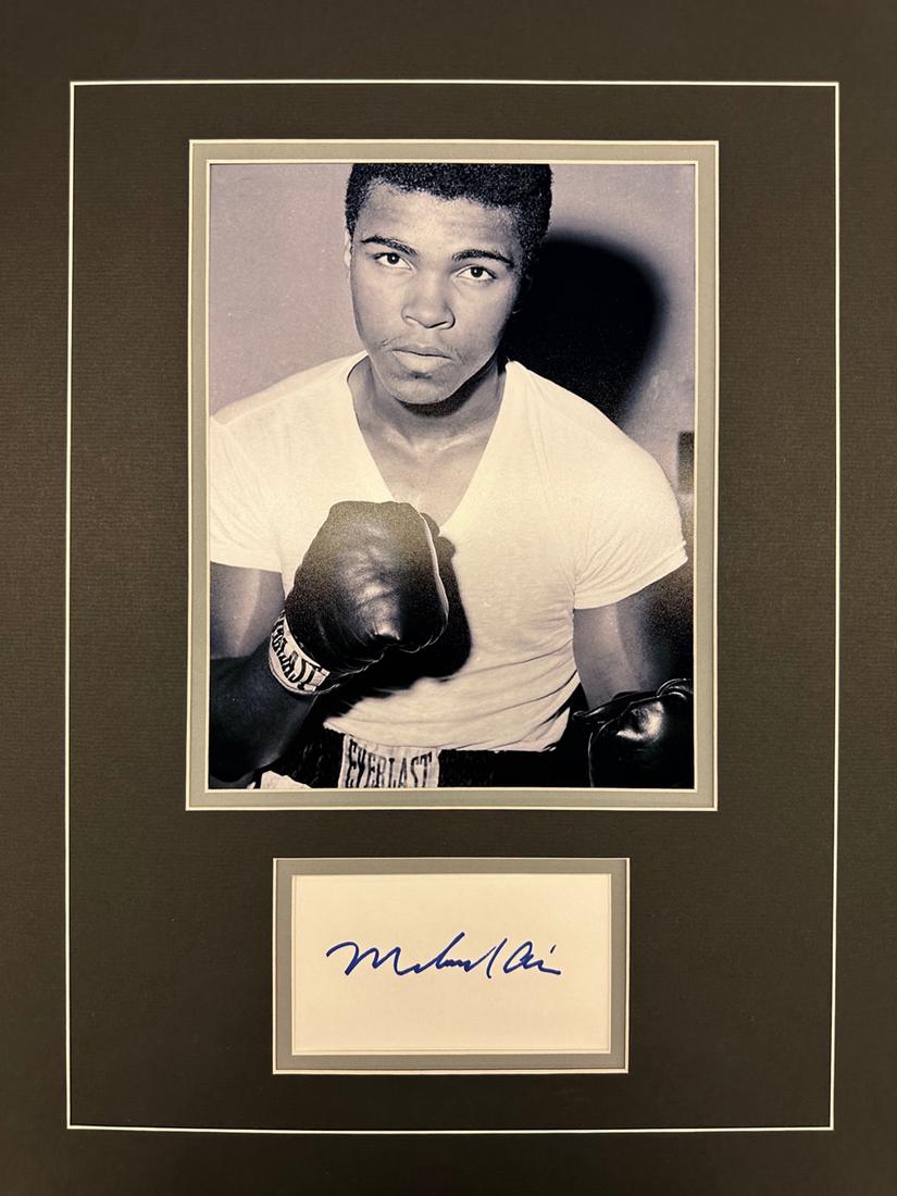 Ali Autographed DISPLAY (1 of 1)