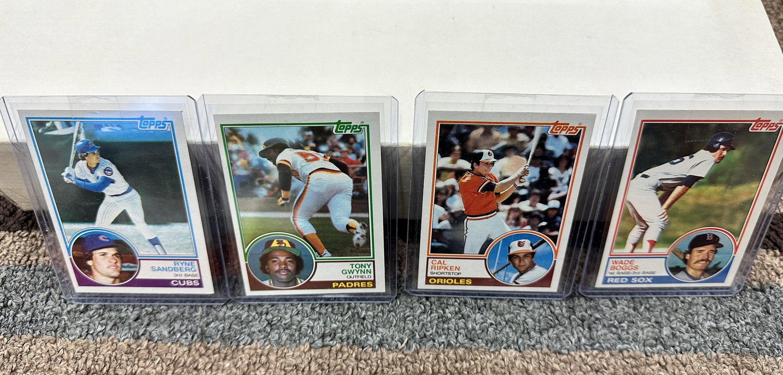 1983 Topps Complete Baseball Set Tony Gwynn (1 of 1)