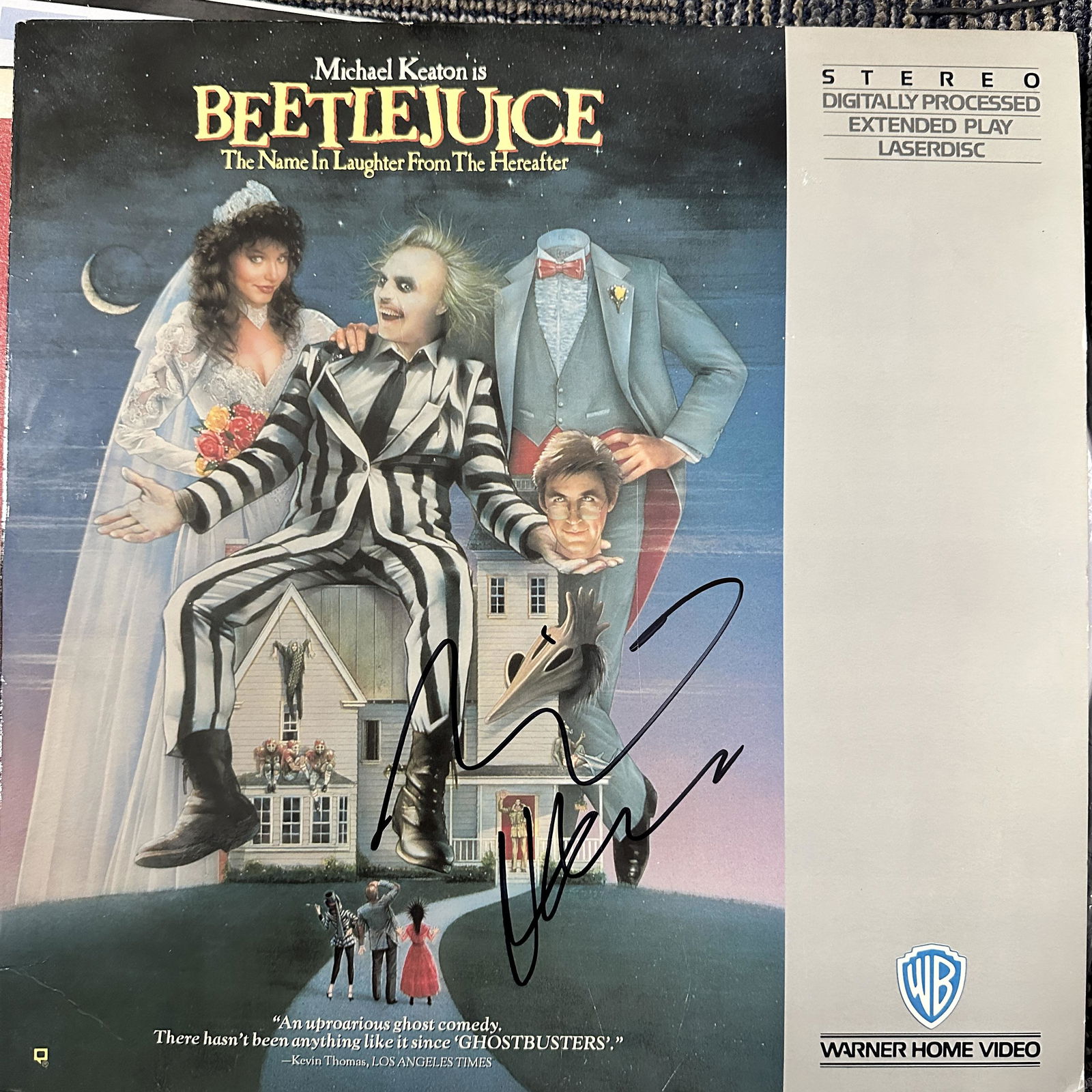 Michael Keaton BEETLEJUICE Autographed (1 of 1)
