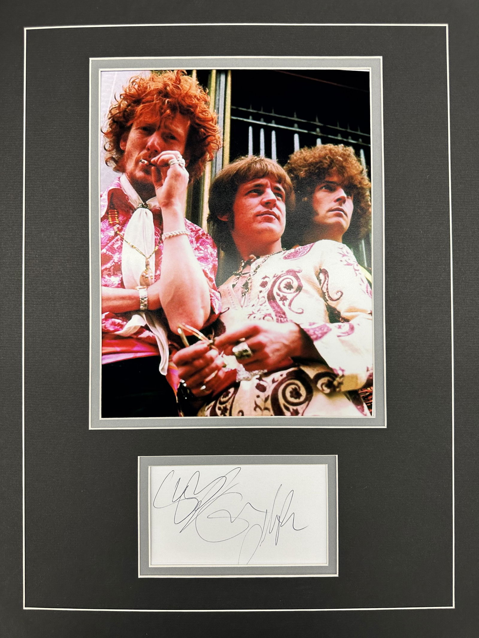 Cream Autographed Display (1 of 1)