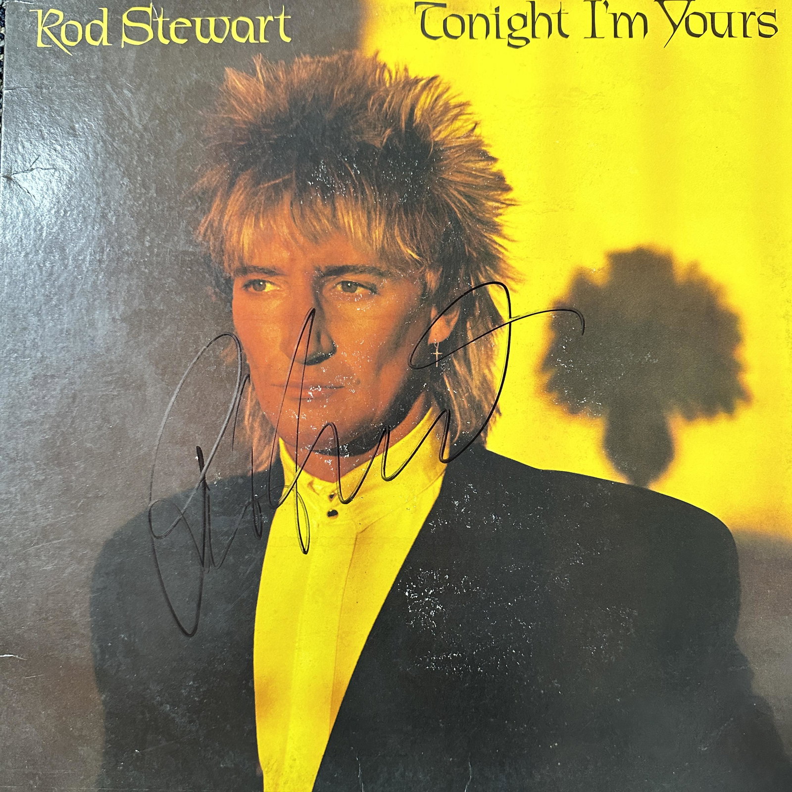 Rod Stewart Autographed Album (1 of 1)
