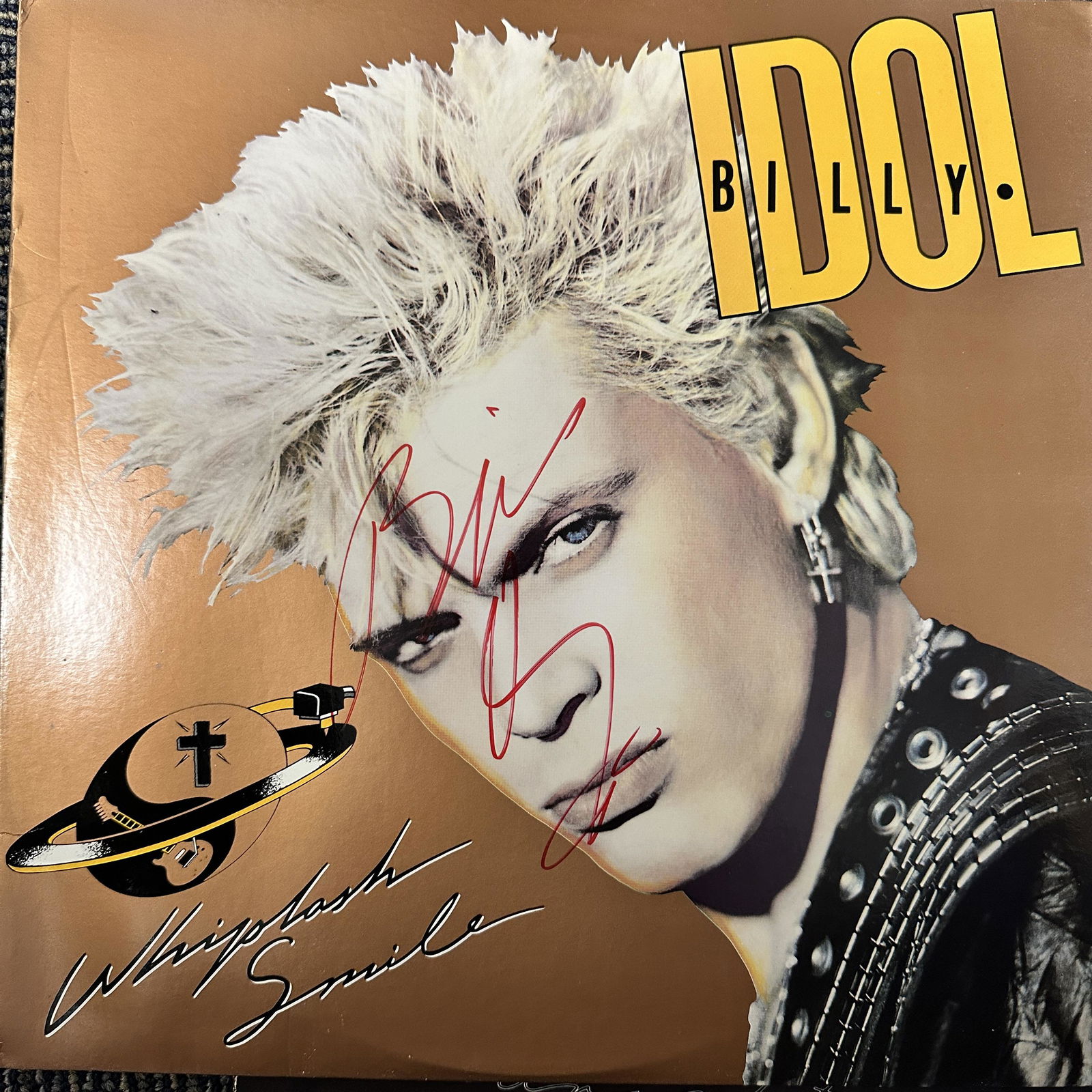 Billy Idol Autographed Album (1 of 1)