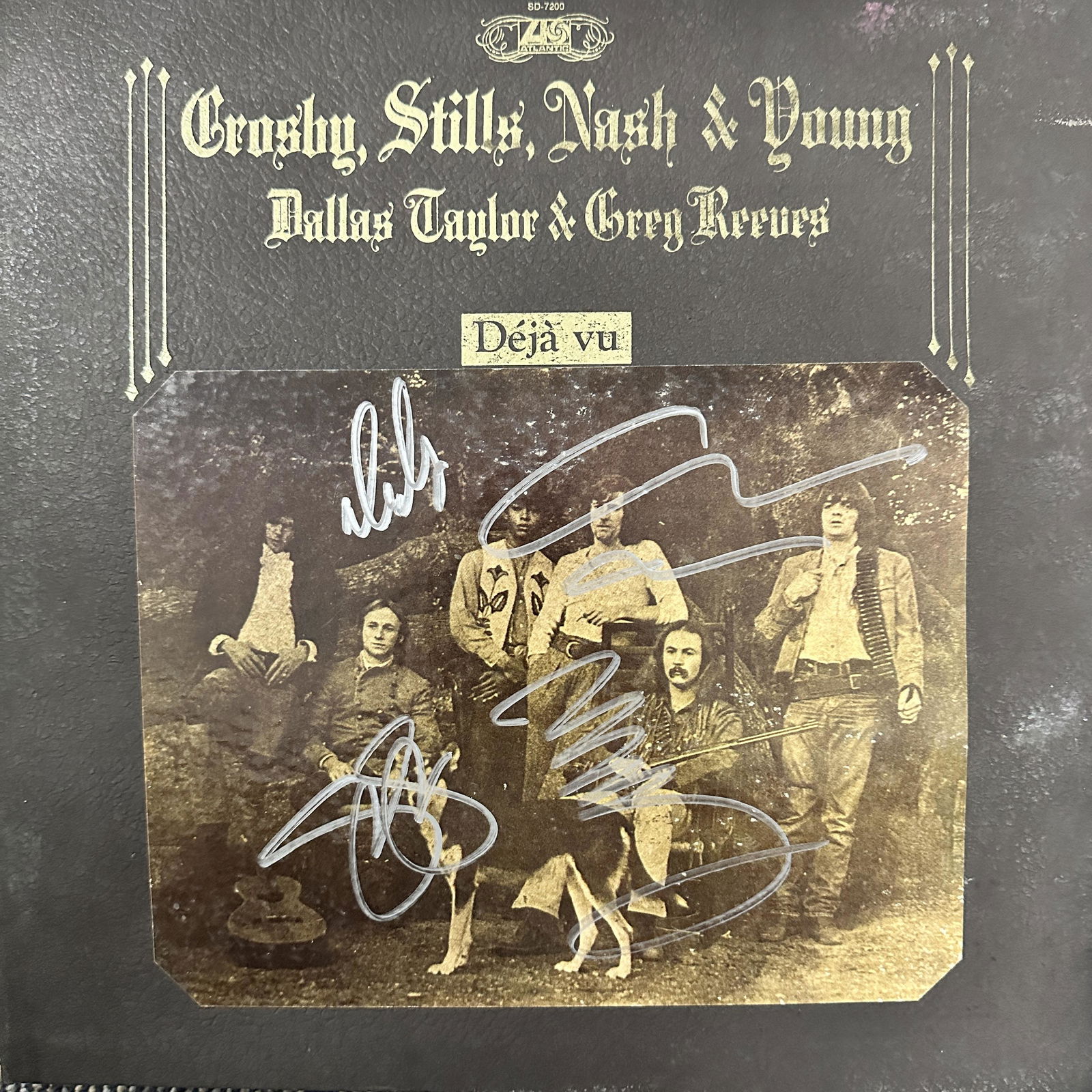 CSNY Autographed Album (1 of 1)
