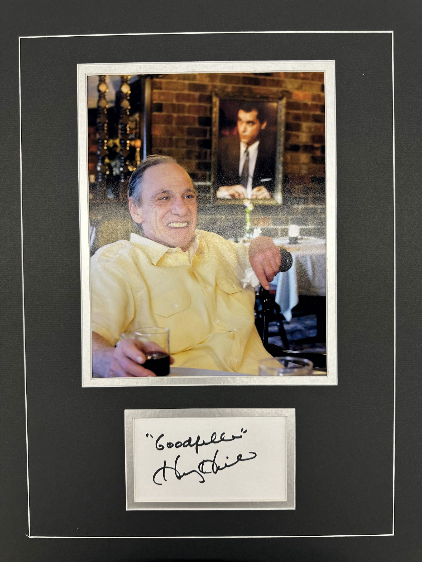 Henry Hill Autographed DISPLAY (1 of 1)