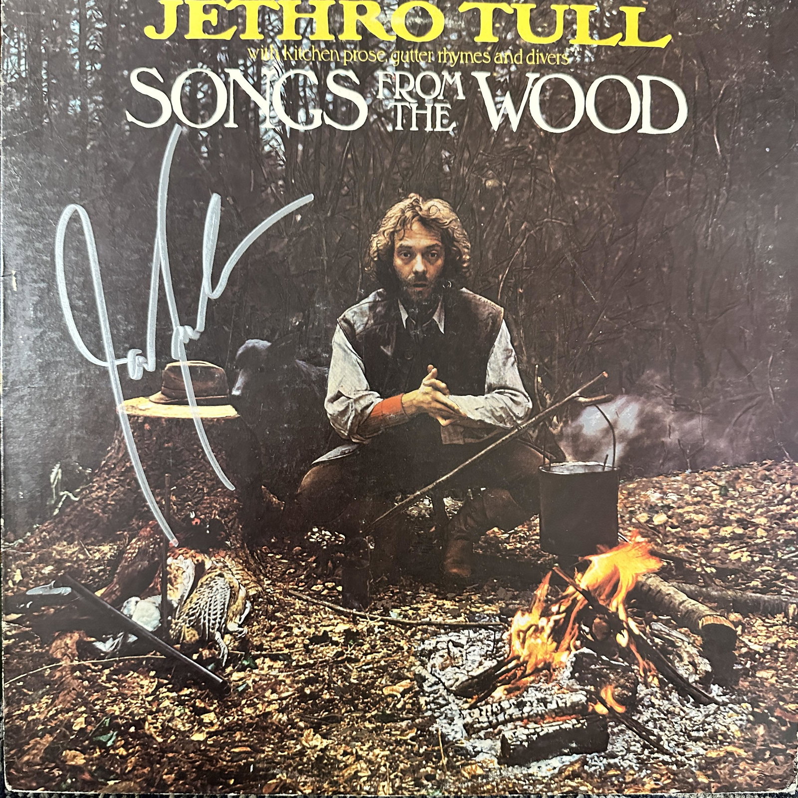 Ian Anderson AUTOGRAPHED Album: Displays are not framed, and can be framed for a cost. Framed items will state they are framed in the name of the item. All signed items come with a COA. Ask any and all questions BEFORE bidding. Sign