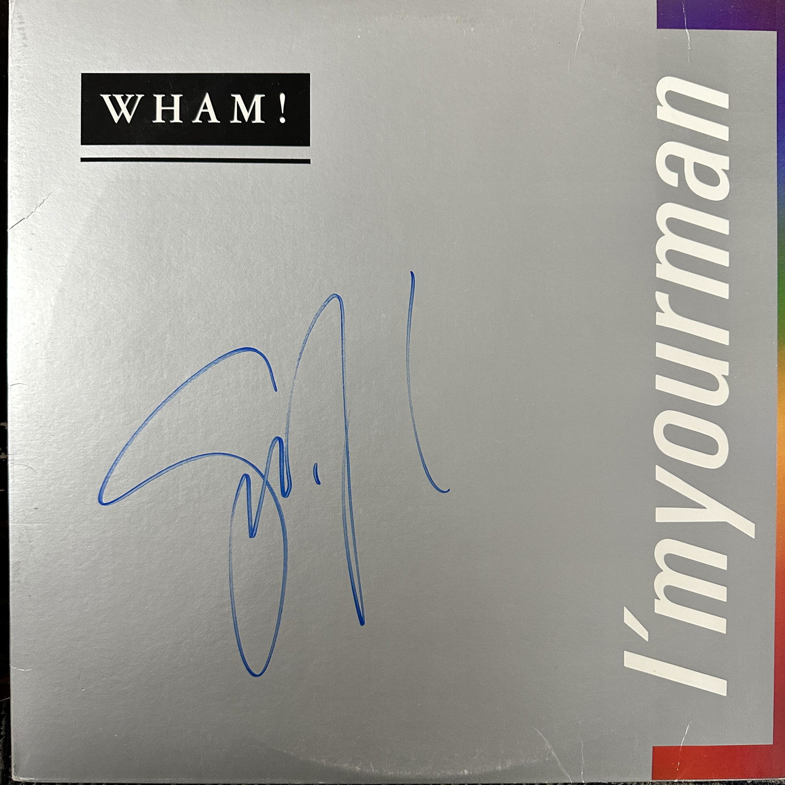 George Michael Autographed ALBUM (1 of 1)
