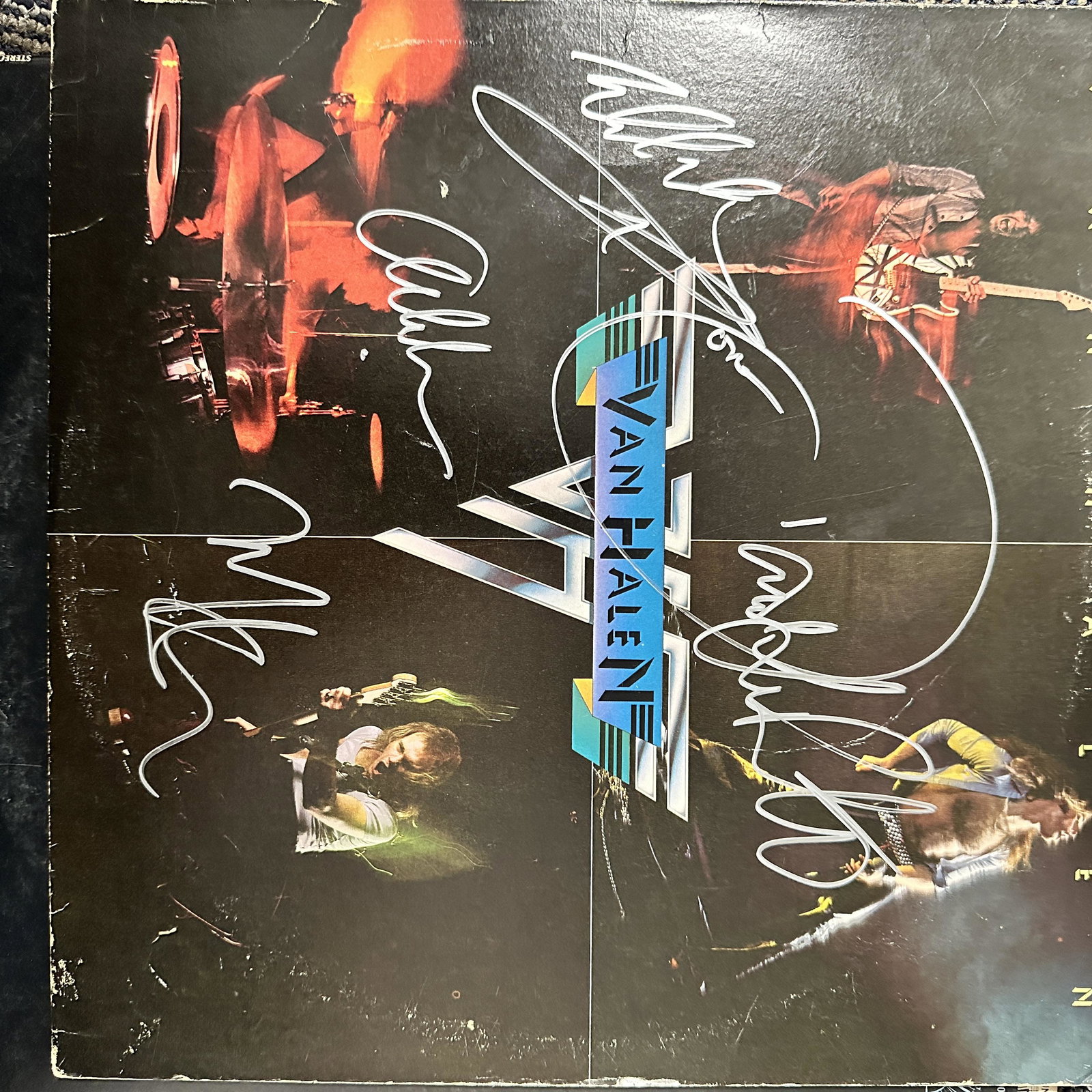 Van Halen AUTOGRAPHED Album All 4 (1 of 1)