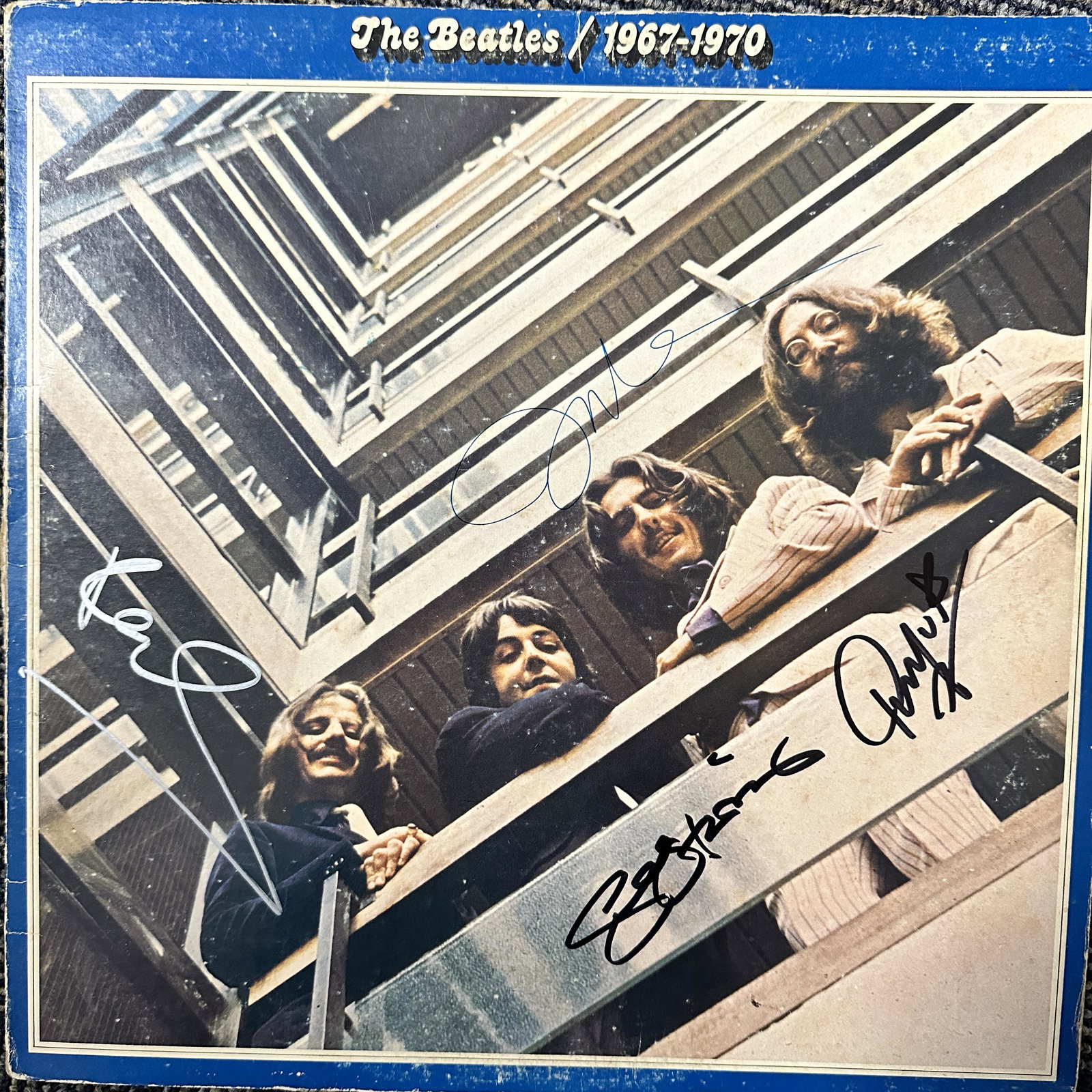The Beatles Autographed ALBUM All 4: Displays are not framed, and can be framed for a cost. Framed items will state they are framed in the name of the item. All signed items come with a COA. Ask any and all questions BEFORE bidding. Sign