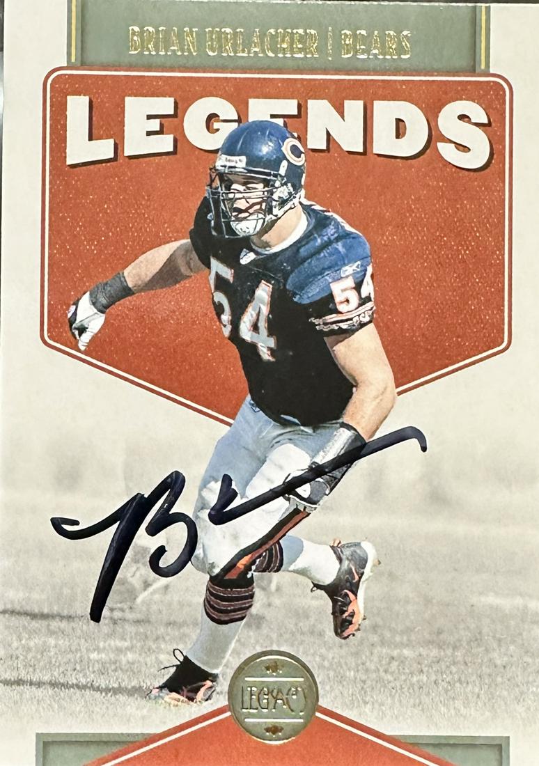 Brian Urlacher Autographed Card (1 of 1)