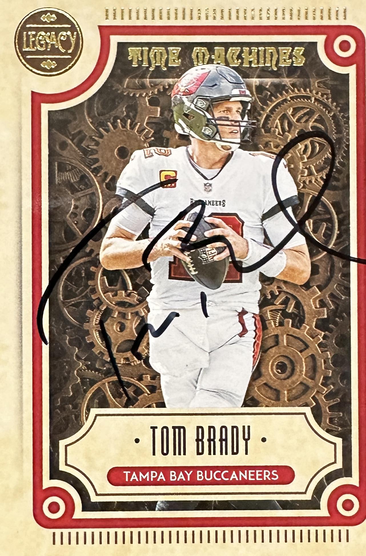 Tom Brady Autographed Card (1 of 1)