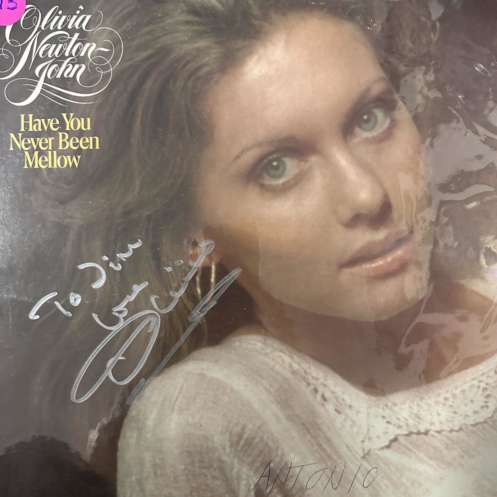 Olivia Newton John Autographed Album (1 of 1)