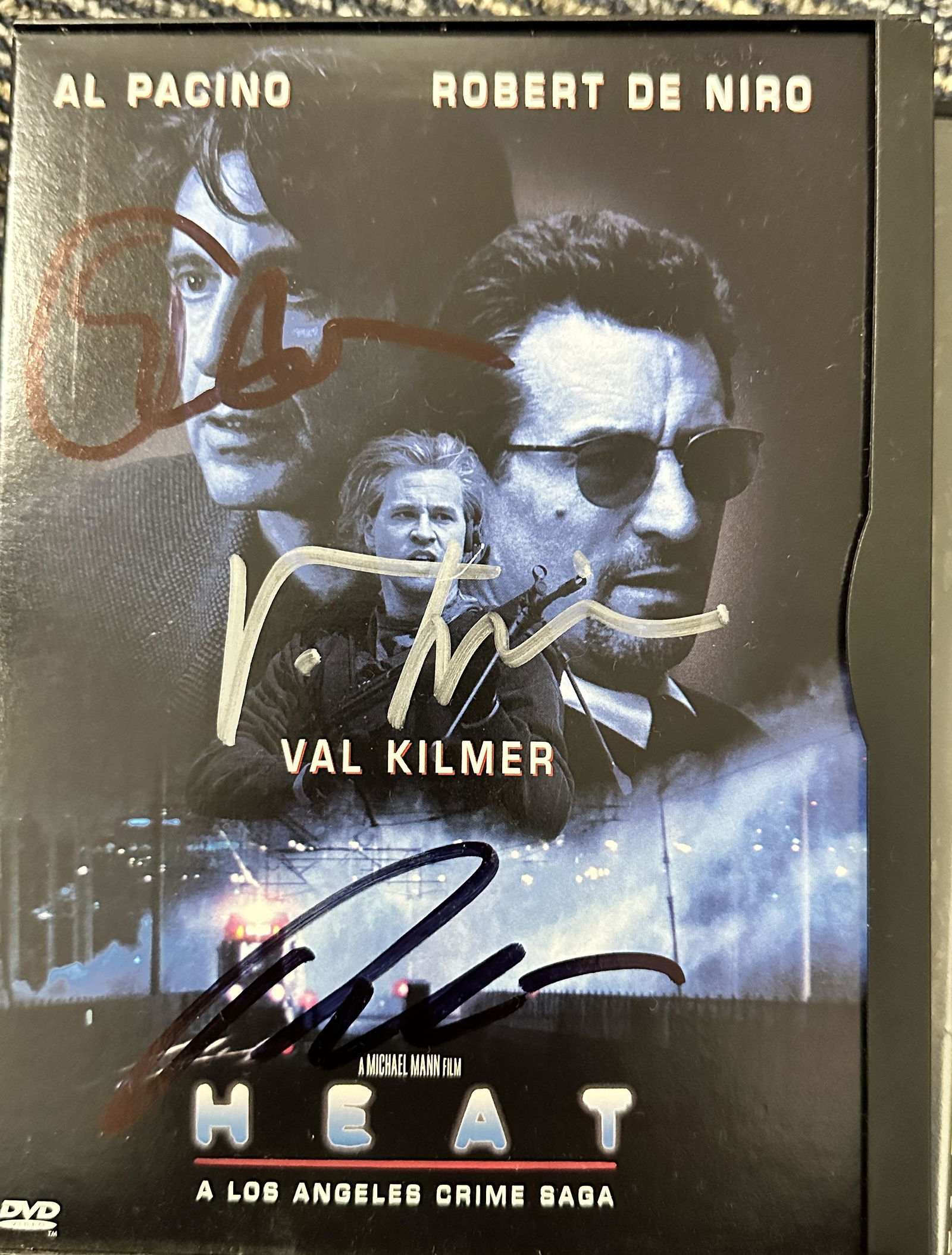 Kilmer Pacino Deniro Autographed DVD (1 of 1)