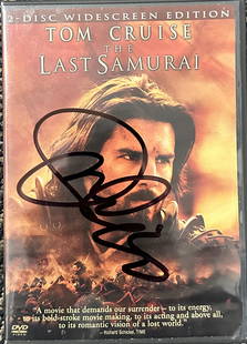 Tom Cruise Autographed DVD: Displays are not framed, and can be framed for a cost. Framed items will state they are framed in the name of the item. All signed items come with a COA. Ask any and all questions BEFORE bidding.