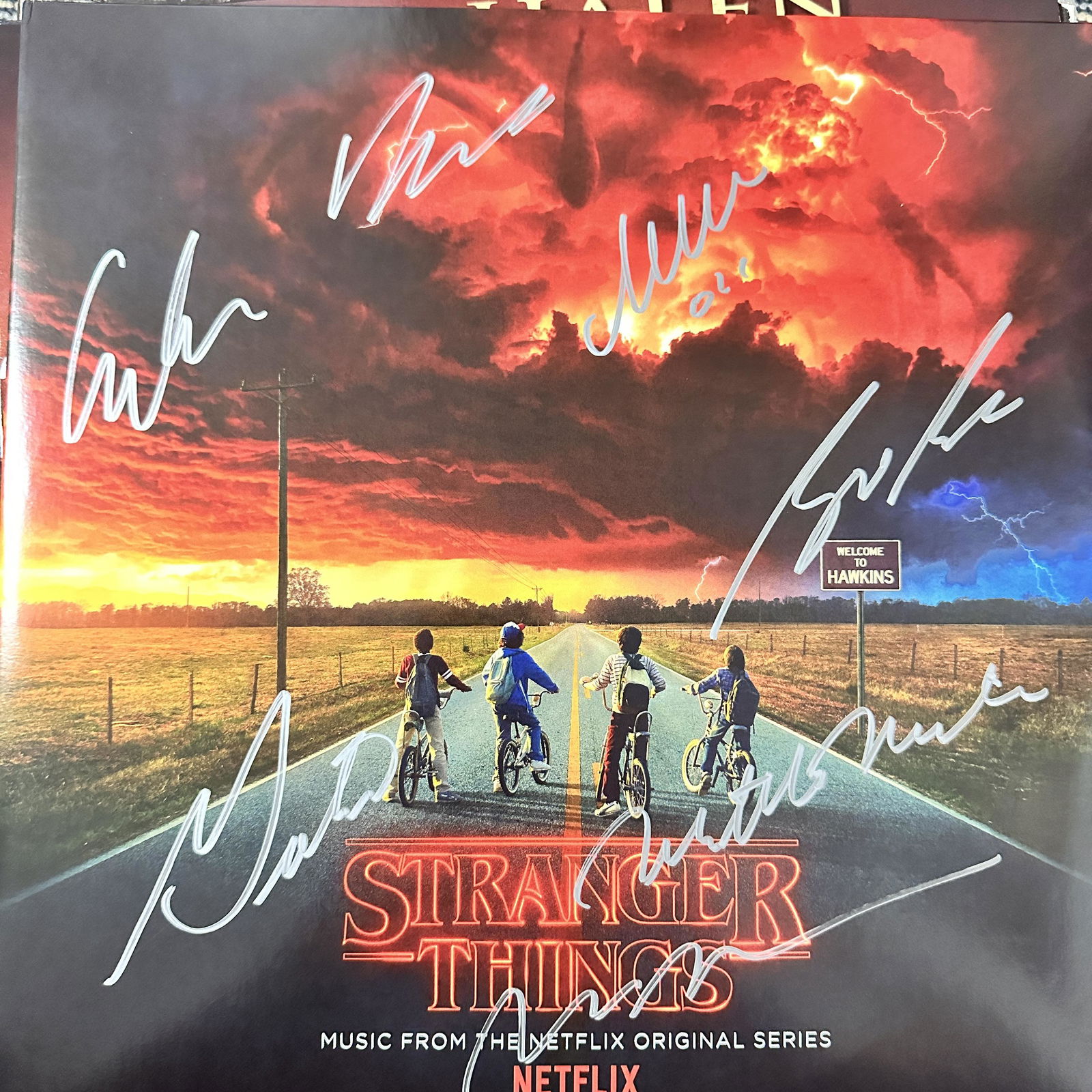 Stranger Things Autographed Album (1 of 1)