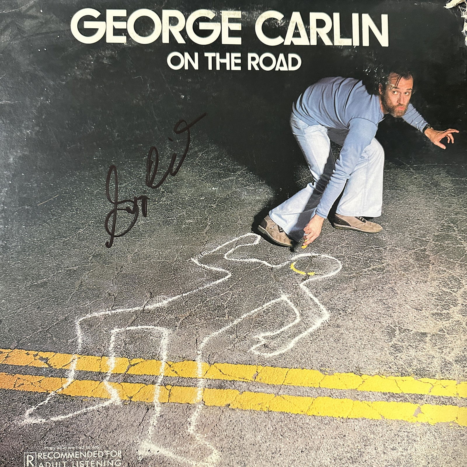 George Carlin Autographed Album (1 of 1)