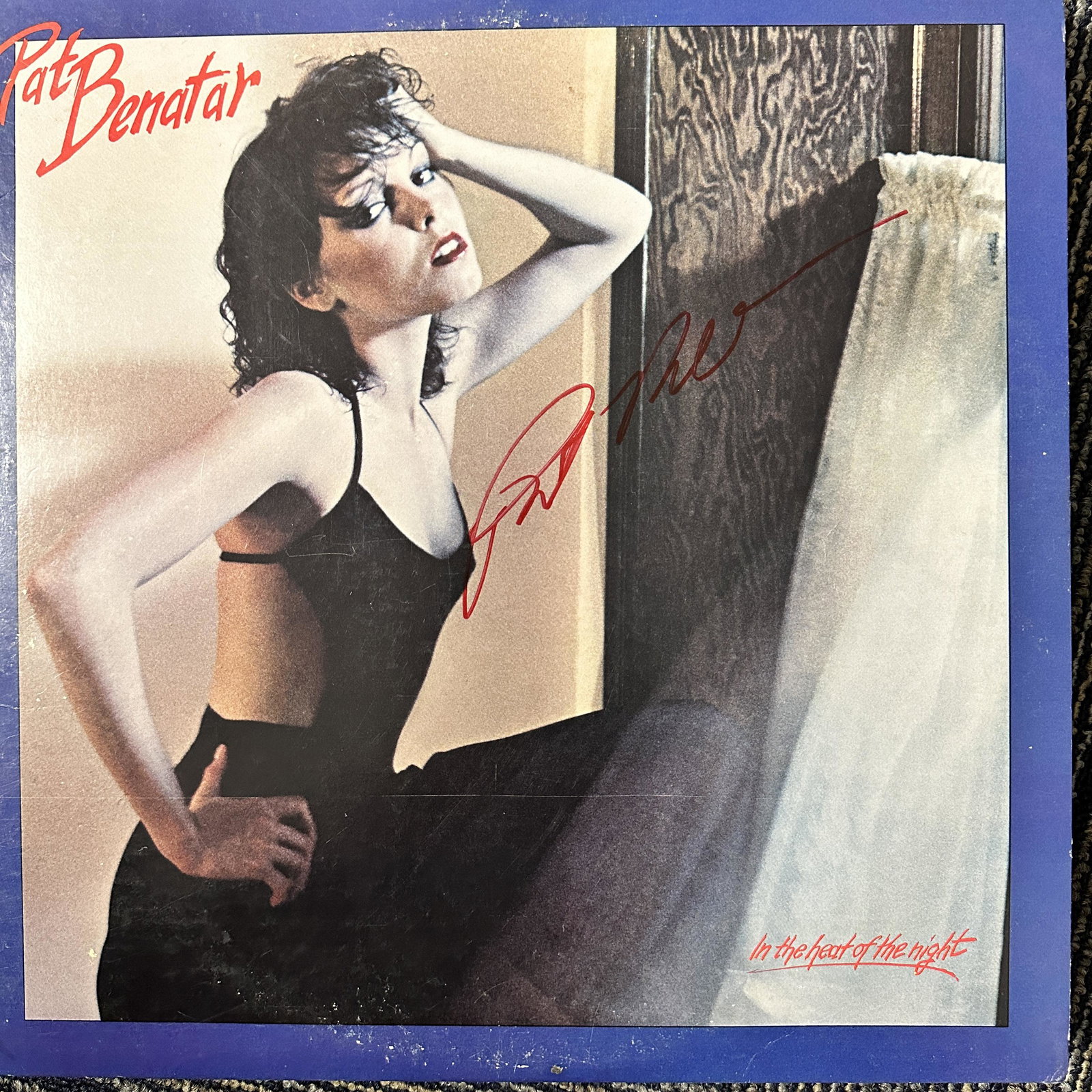 Pat Benetar Autographed ALBUM (1 of 1)