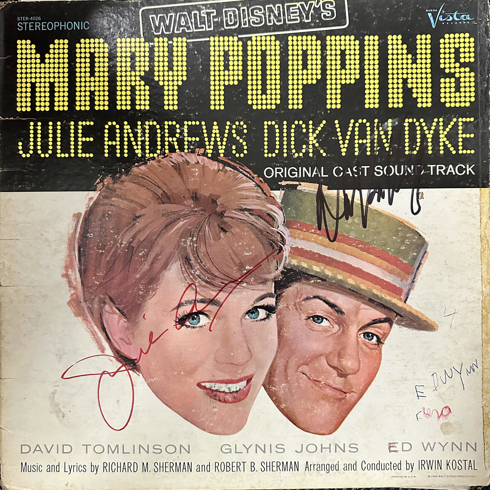 Julie Andrews Autographed Album (1 of 1)