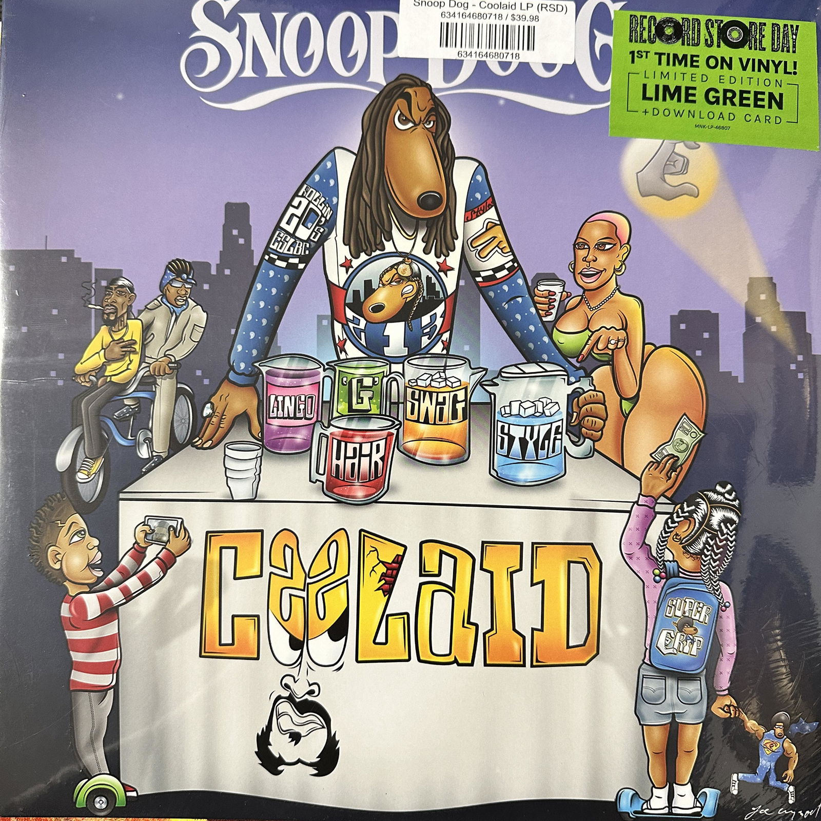 Snoop Dogg Green Vinyl New ALBUM (1 of 1)