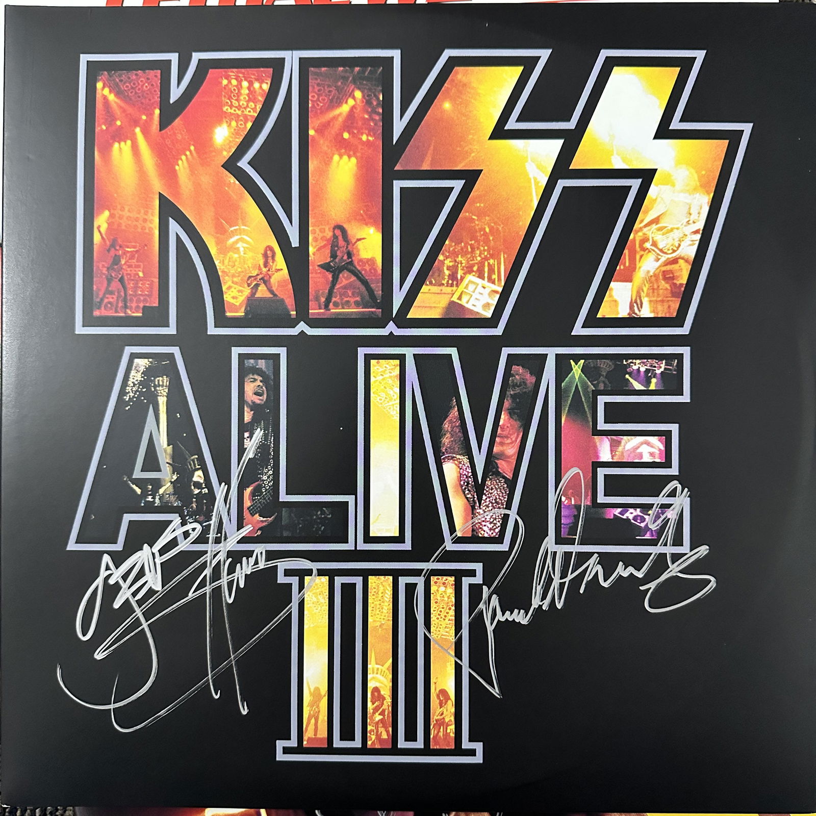 Gene Simmons Paul Stanley AUTOGRAPHED Album (1 of 1)