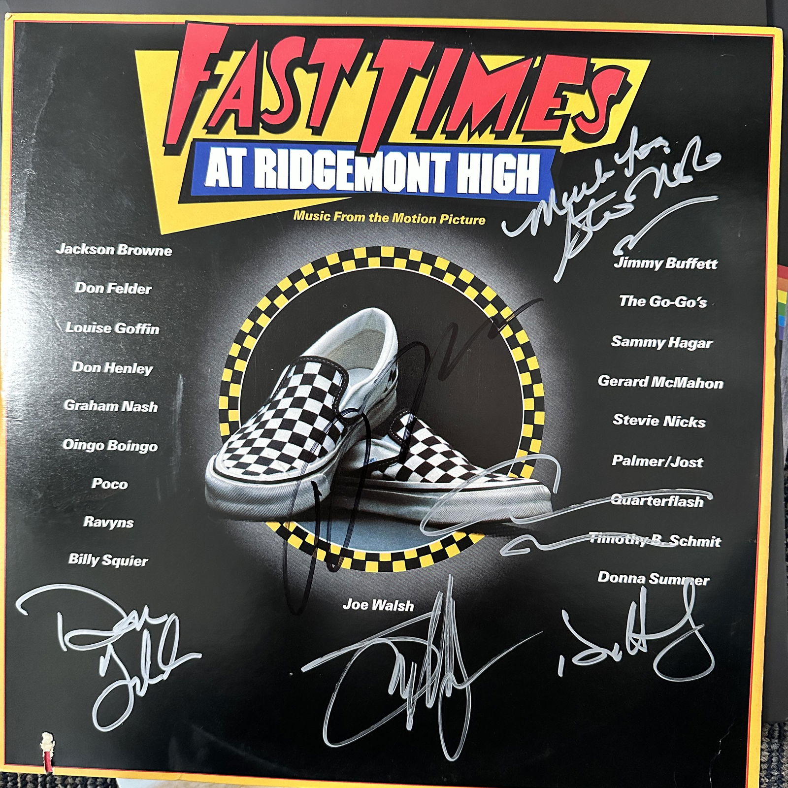 Fast Times AT Ridgemont High Autographed Album (1 of 1)