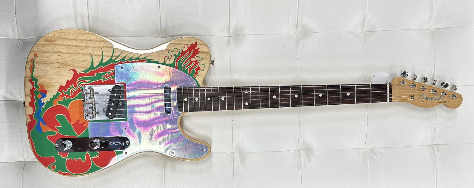 Fender Telecaster JIMMY PAGE Model! Dragon Design w/Case (1 of 1)
