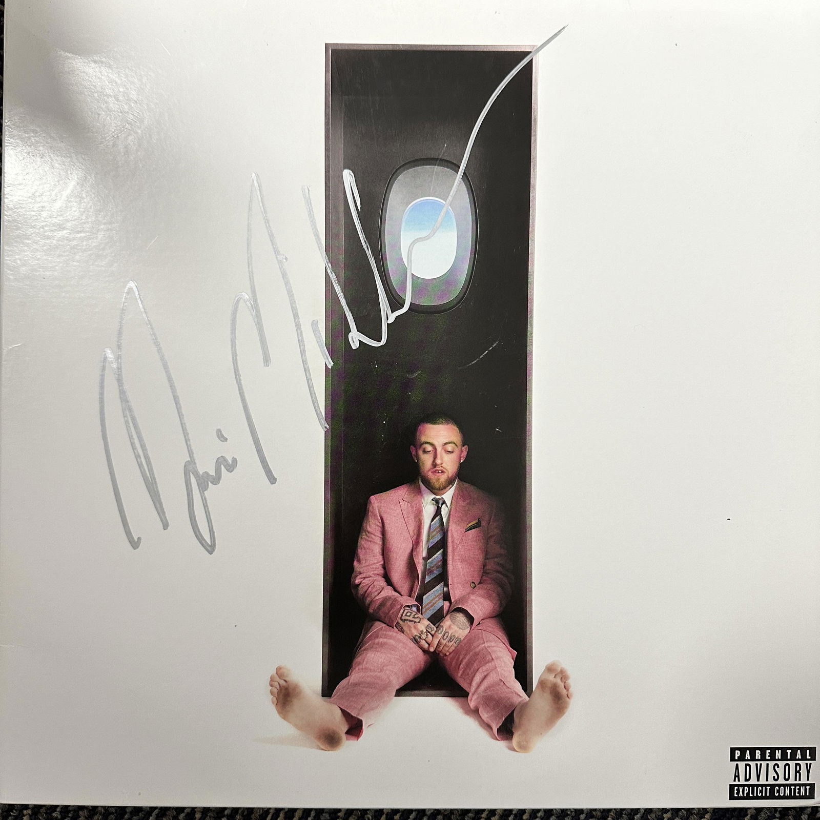 Mac Miller Autographed Album Rare