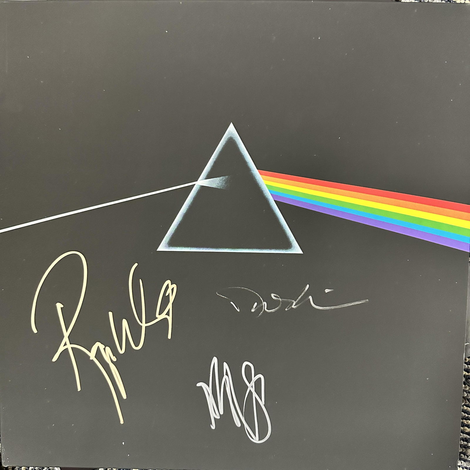 Pink Floyd Autographed ALBUM WATERS GILMOUR MASON (1 of 1)