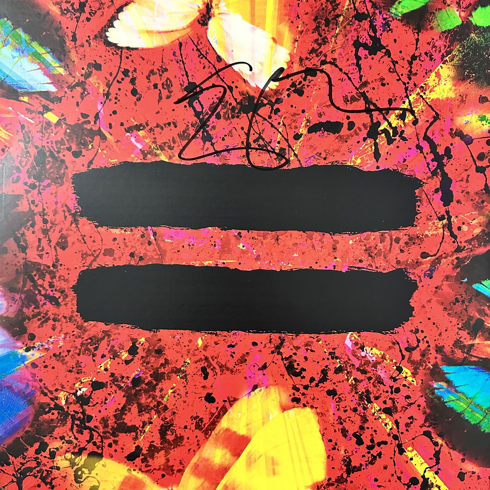 Ed Sheeran Autographed ALBUM (1 of 1)