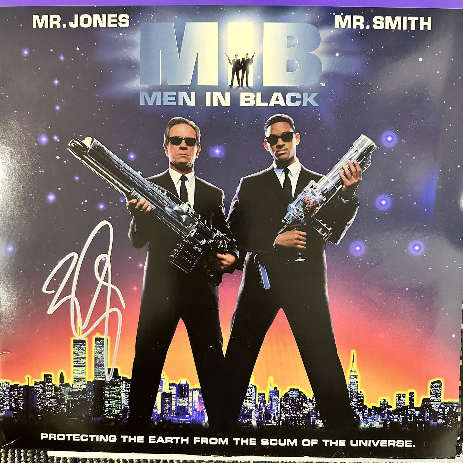 Will Smith AUTOGRAPHED Laserdisc (1 of 1)