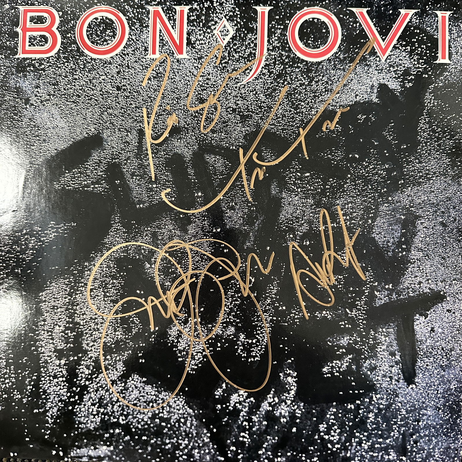 Bon Jovi AUTOGRAPHED Album (1 of 1)