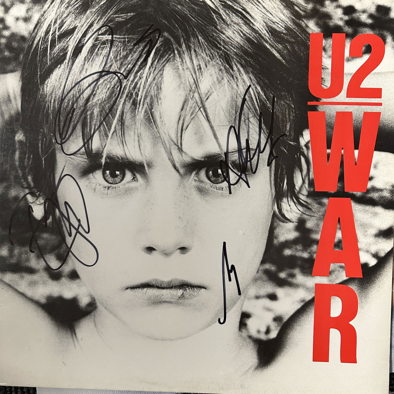 U2 Autographed Album ALL4 (1 of 1)