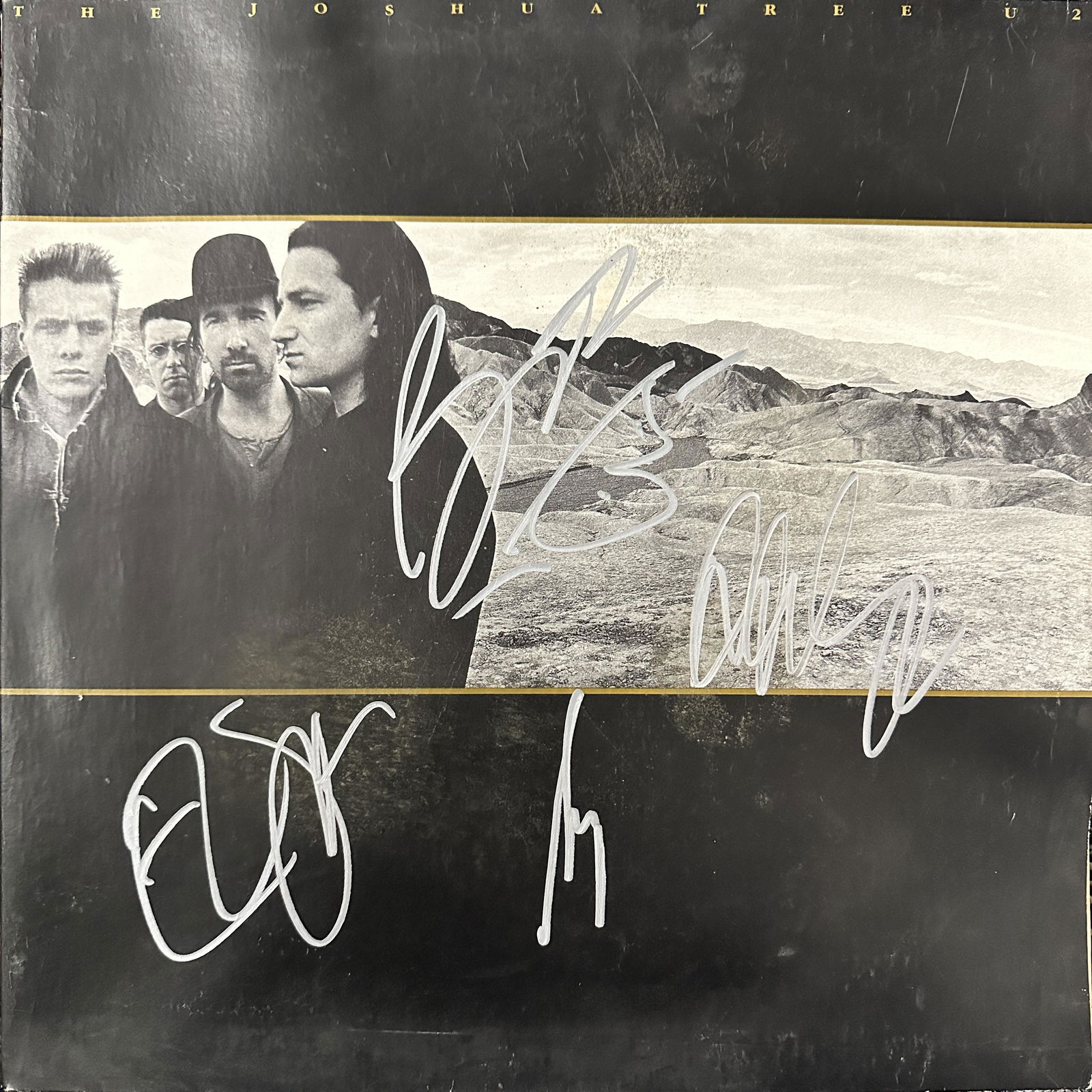 U2 Autographed Album ALL4 (1 of 1)