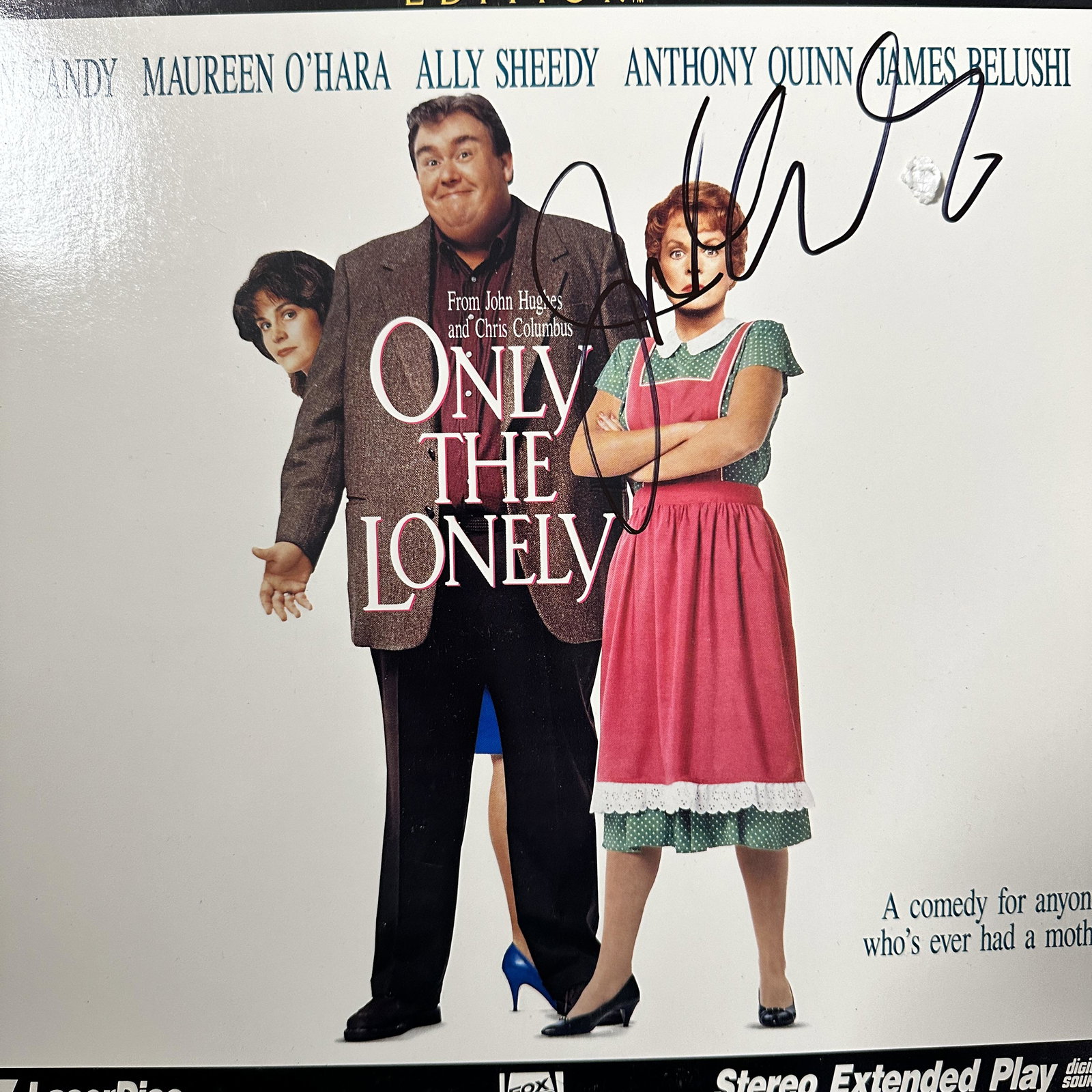 John Candy Autographed Laser Disc (1 of 1)