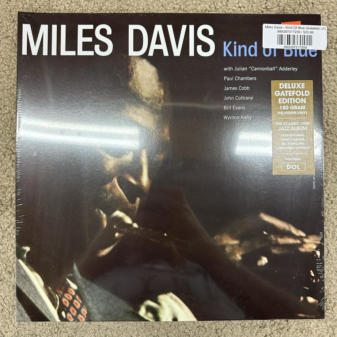 Miles Davis - Kind Of Blue New Vinyl LP Record (1 of 1)