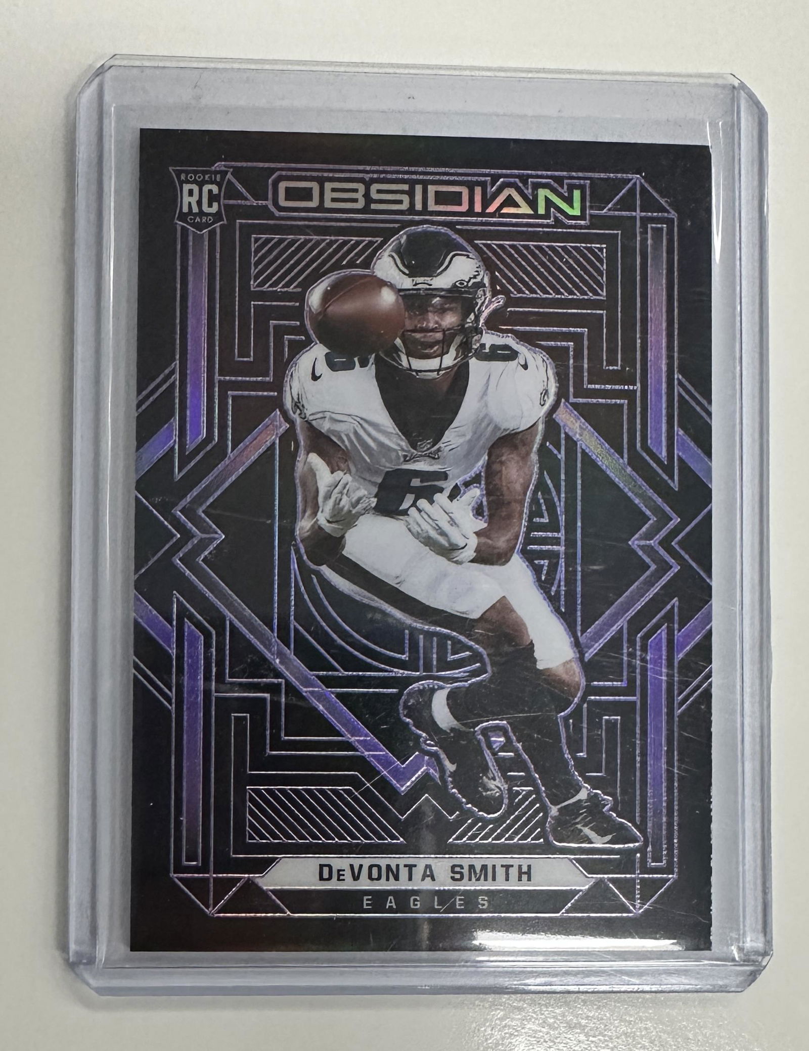DeVonta Smith Rookie Card Eagles (1 of 1)