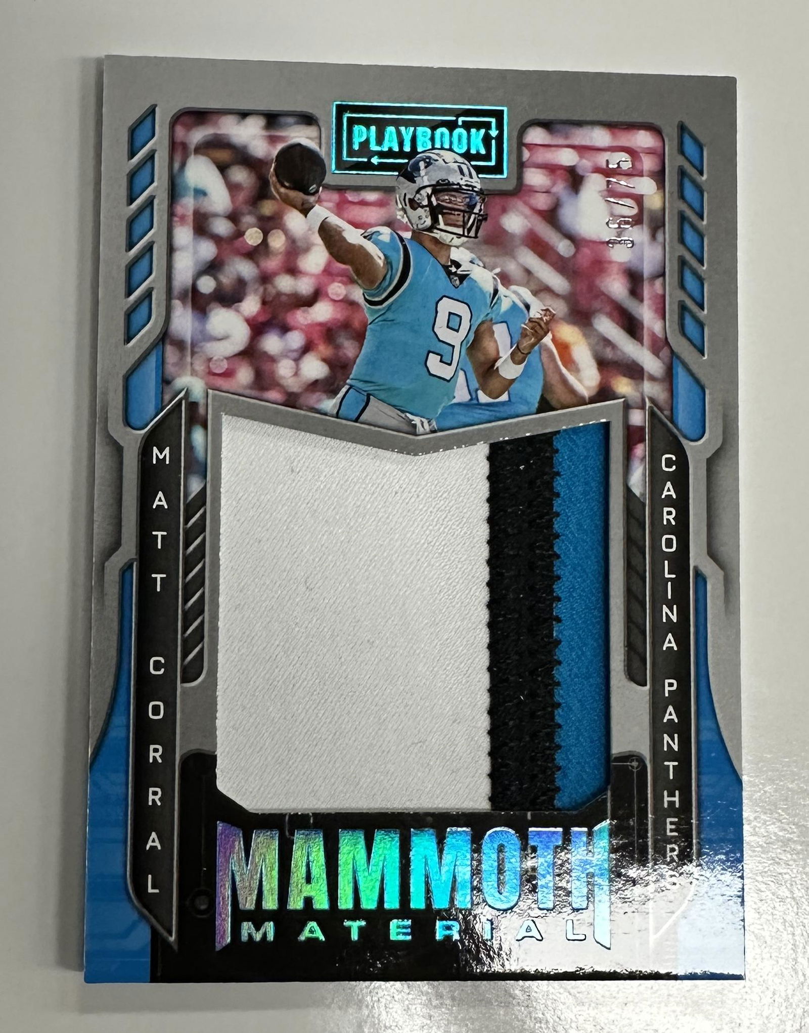 2022 Matt Corral 3 COLOR Jersey Card 36/75 (1 of 1)