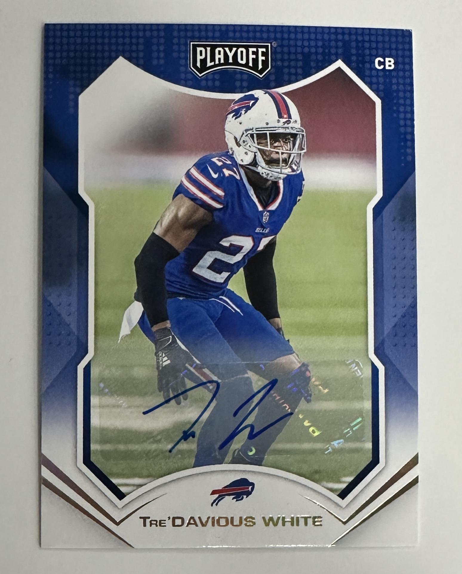 Tre'Davious White Autographed Card (1 of 1)