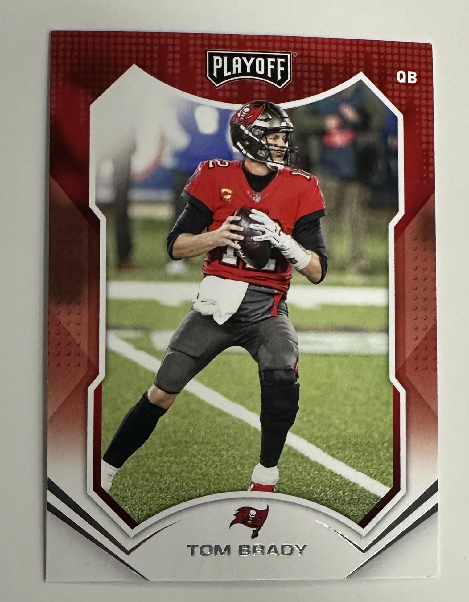 Playoff Tom Brady Base Card (1 of 1)