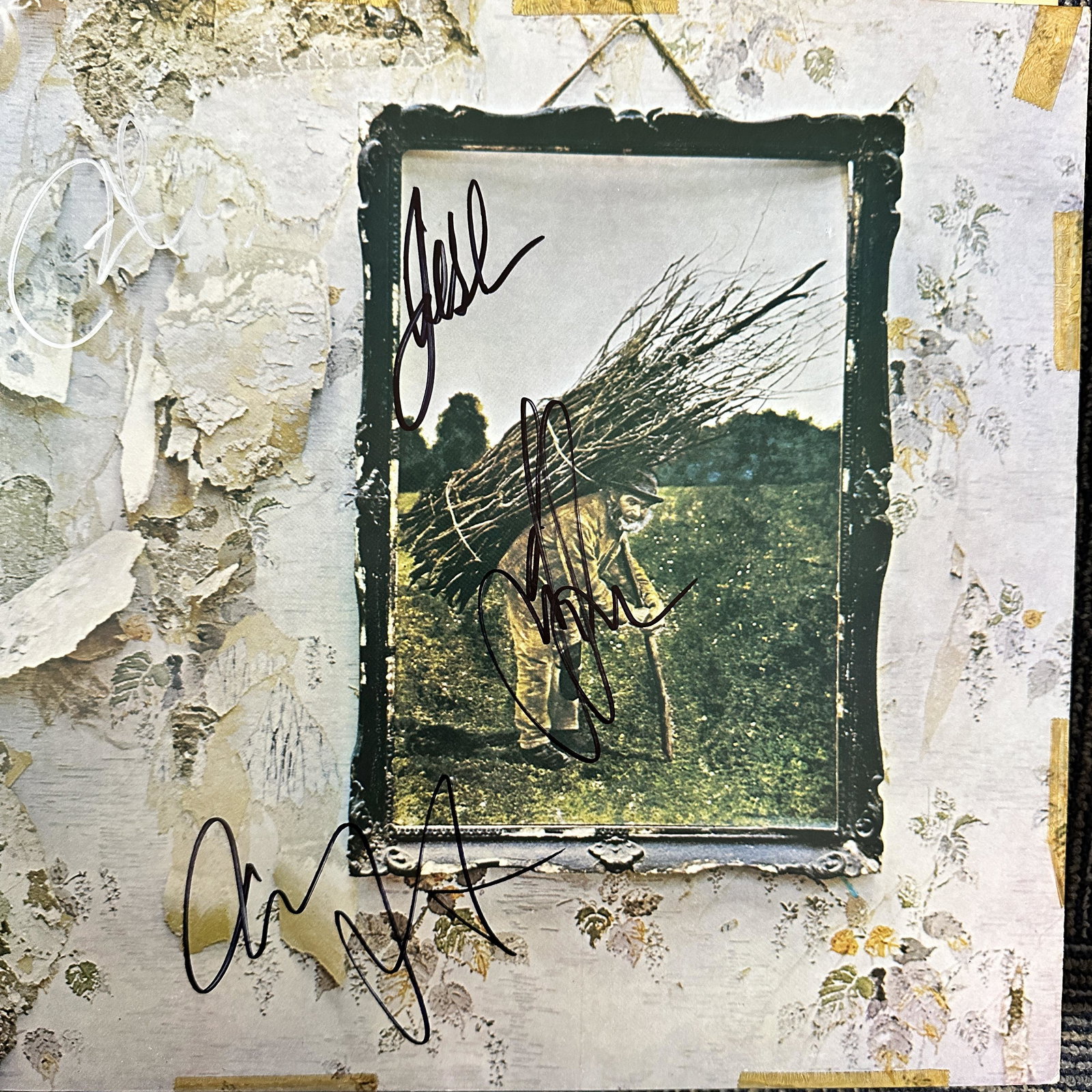 Led Zeppelin AUTOGRAPHED Album All 4 Bonham (1 of 1)