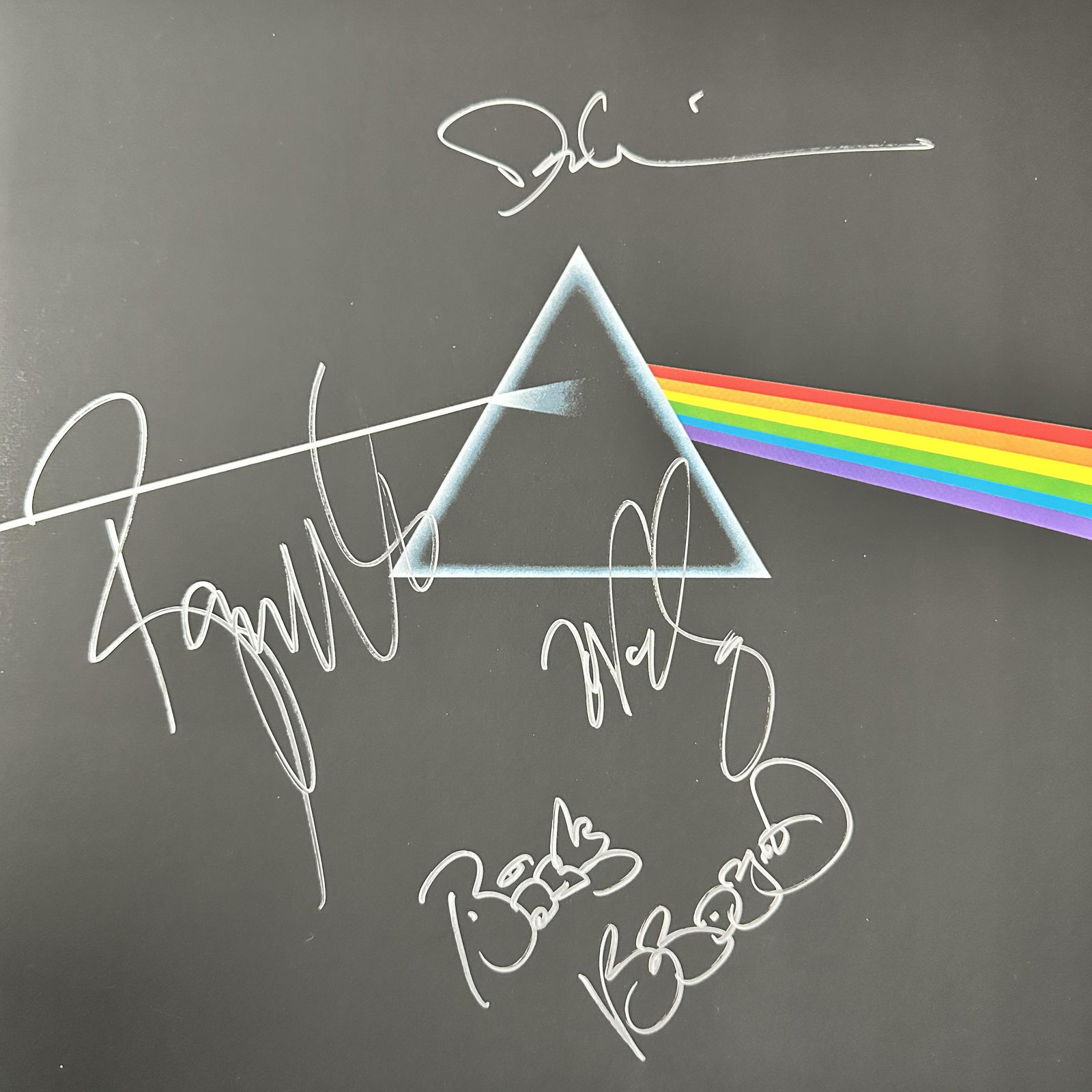 Pink Floyd Autographed Album ROGER DAVID NICK (1 of 1)