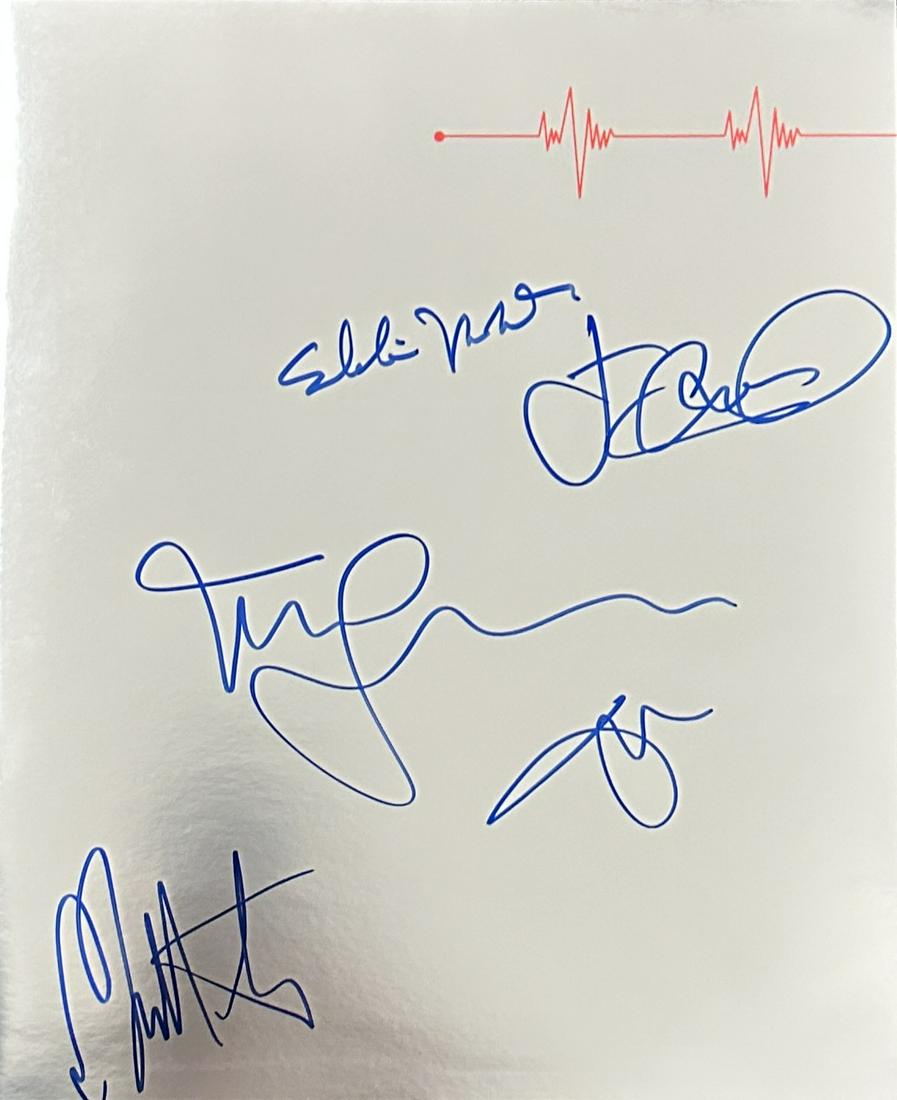 Pearl Jam Autographed Booklet All 5 (1 of 1)