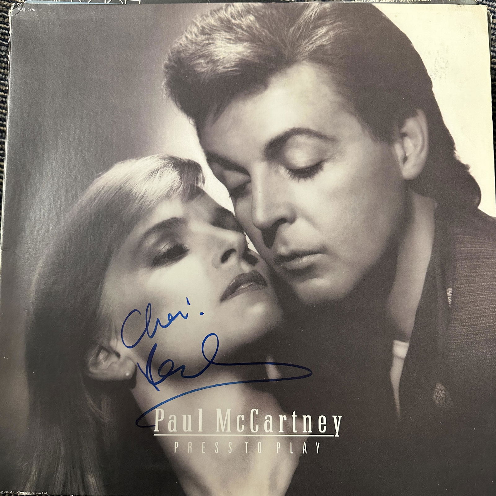 Paul McCartney Autographed Album (1 of 1)