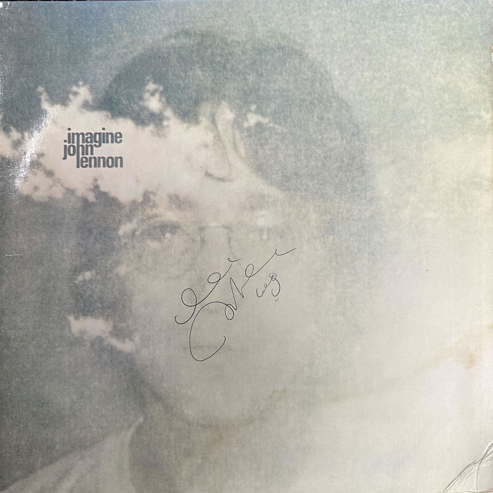 John Lennon Autographed Album: We try to describe and detail every lot as accurate as possible. Ask any and all questions before bidding not after. You can email us support@iczauctions.com Phone 410-588-9164 or via text 410-588-916